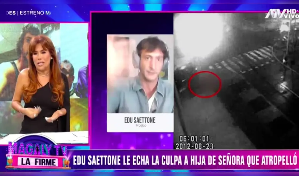 La periodista de ATV no comprendió cómo el exconductor pudo poner excusas a sus imprudencias al volante. (Foto: Captura ATV) La periodista de ATV no comprendió cómo el exconductor pudo poner excusas a sus imprudencias al volante. (Foto: Captura ATV)