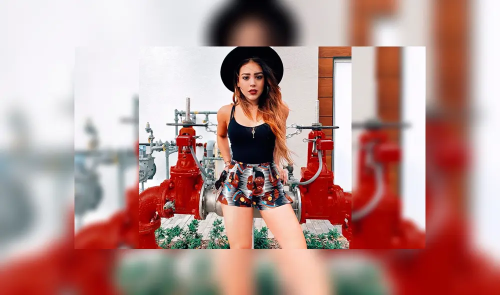 Danna Paola conquista a los usuarios en Instagram con su foto sin maquillaje