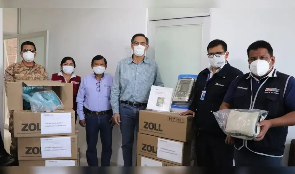 Martín Vizcarra se reunió con el Comando COVID-19 de Moquegua.