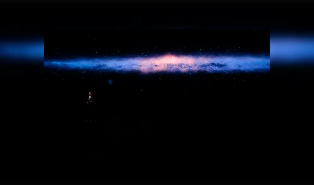 Mapa del cielo del hemisferio sur con 200,000 estrellas. | Foto: La República