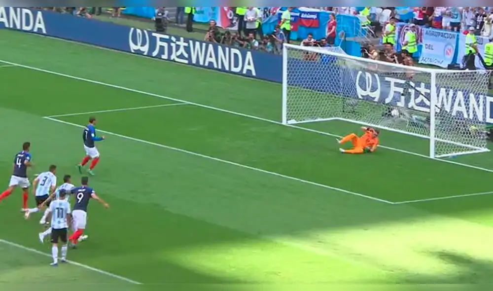 Argentina vs Francia: mira el gol de Griezmann de penal para el 1-0 de los galos | VIDEO