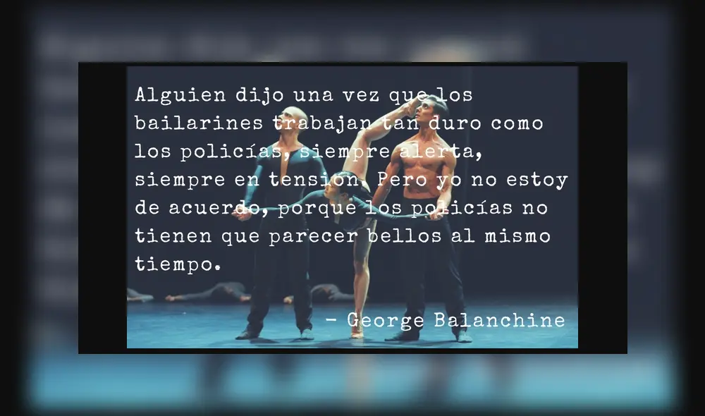 Frases para inspirarte por el Día Internacional de la Danza.