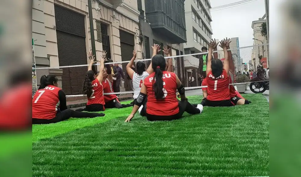 Lima 2019: delegación femenina de paravoley se prepara para la competencia Lima 2019: delegación femenina de paravoley se prepara para la competencia