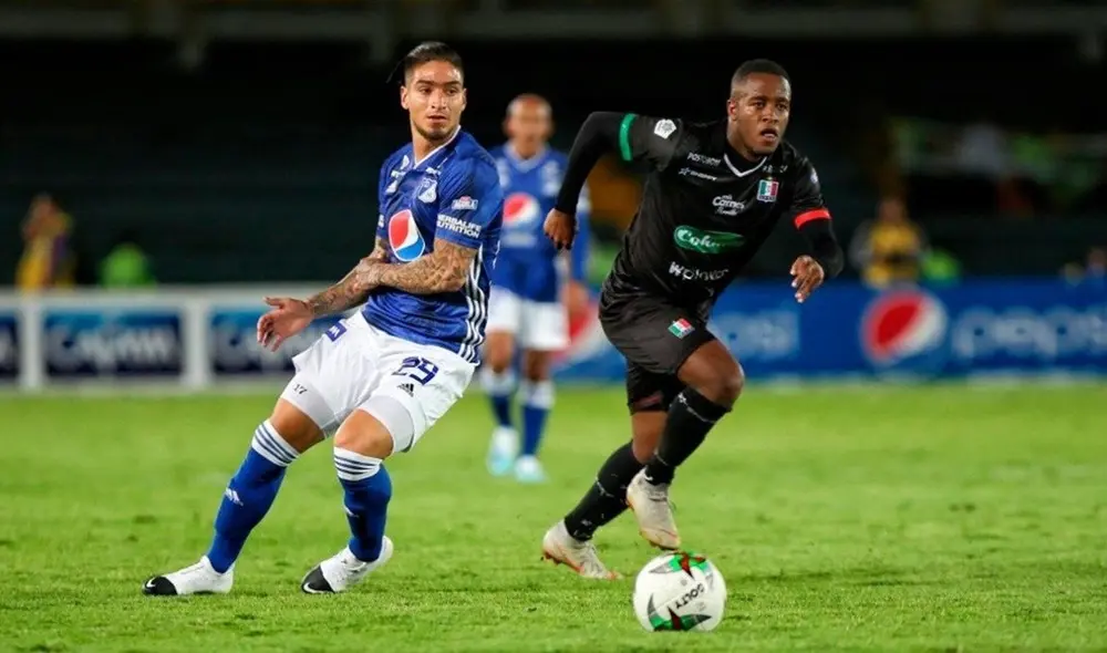 Millonarios y Once Caldas juegan en El Campín por la Liga BetPlay 2020. Foto: Once Caldas Millonarios y Once Caldas juegan en El Campín por la Liga BetPlay 2020. Foto: Once Caldas