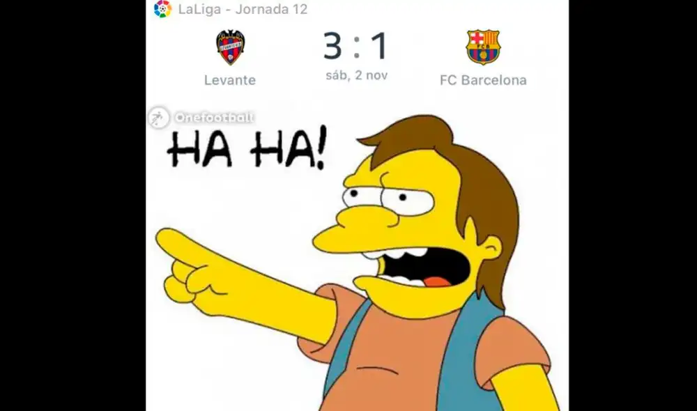 Barcelona tropezó en la Liga Santander a manos del Levante que le dio vuelta al partido y los hilarantes memes no se hicieron esperar en redes sociales. Barcelona tropezó en la Liga Santander a manos del Levante que le dio vuelta al partido y los hilarantes memes no se hicieron esperar en redes sociales.