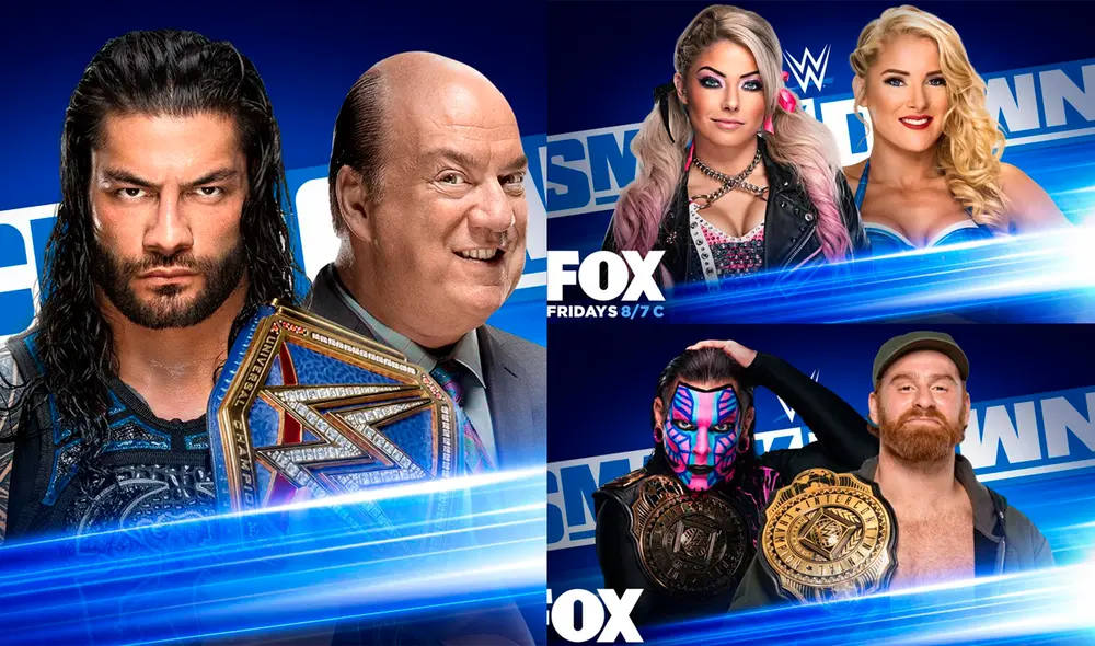 WWE SmackDown EN VIVO HOY desde Orlando previo a Clash of Champions 2020. Foto: Composición/WWE