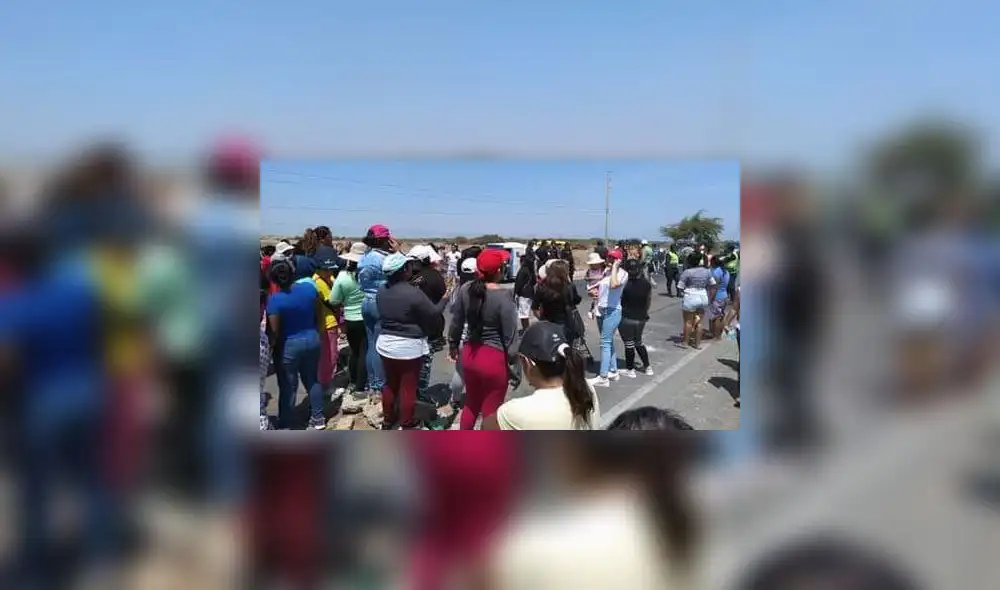 Talara: indignados bloquean Panamericana tras sobrevivir semanas sin agua potable  [FOTOS Y VIDEOS]