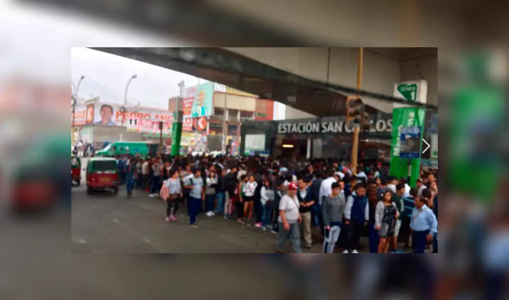 Metro de Lima: cierran tres estaciones de SJL por presunta falla técnica [VIDEO]