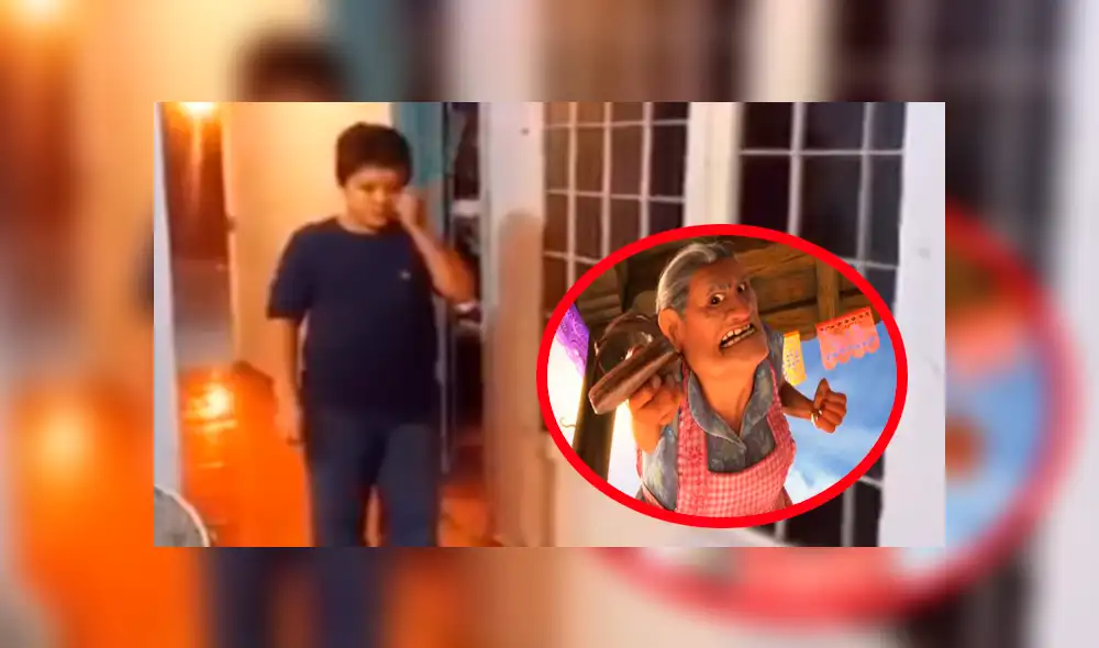 Facebook viral: mujer quería castigar a su hijo con la 'chancla', pero sucede lo peor [VIDEO]