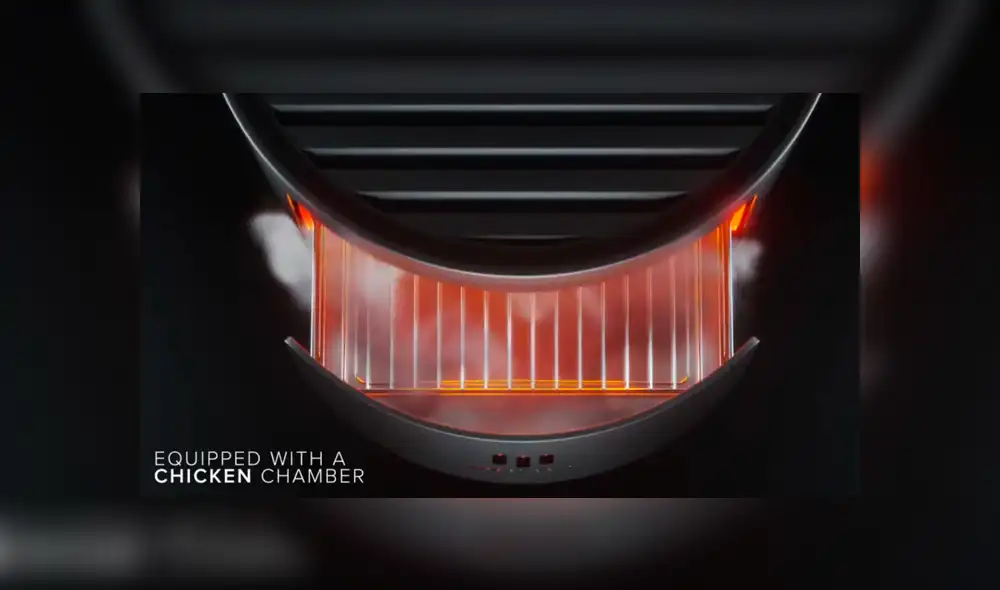 La consola de KFC tendría integrado una parrilla. Foto: KFC Gaming. La consola de KFC tendría integrado una parrilla. Foto: KFC Gaming.