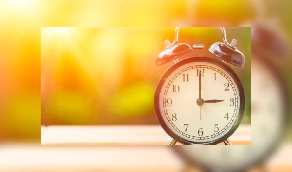 El cambio de horario por verano dura seis meses. (Foto: Internet)