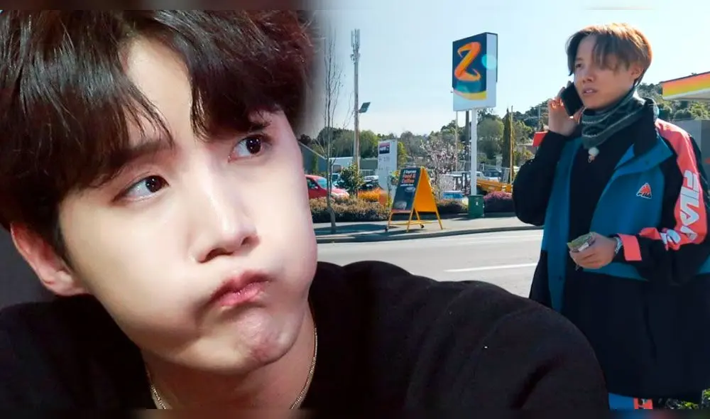 J-Hope de BTS pasa por un percance en el teaser de "Bon Voyage"