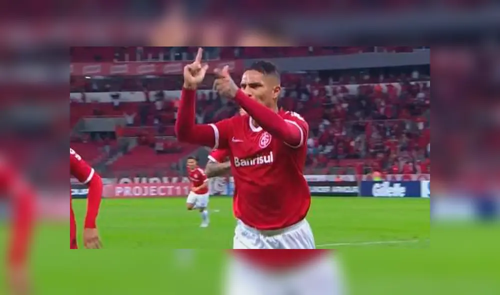 Paolo Guerrero anotó otro golazo con Internacional en el Brasileirao [VIDEO]