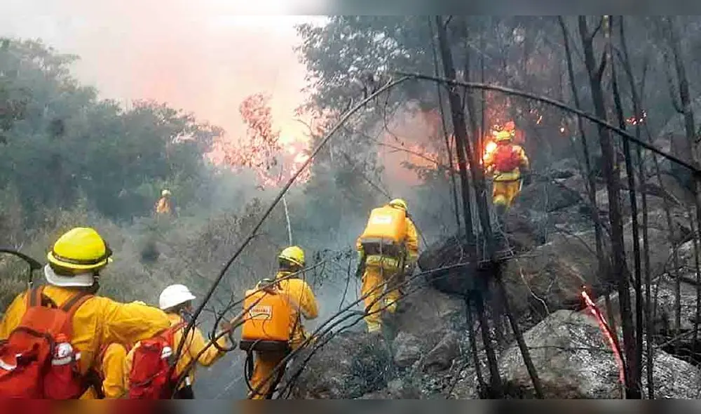 1. trabajo. Focos de calor se detectaron en zonas de difícil acceso, ello retraso el trabajo.