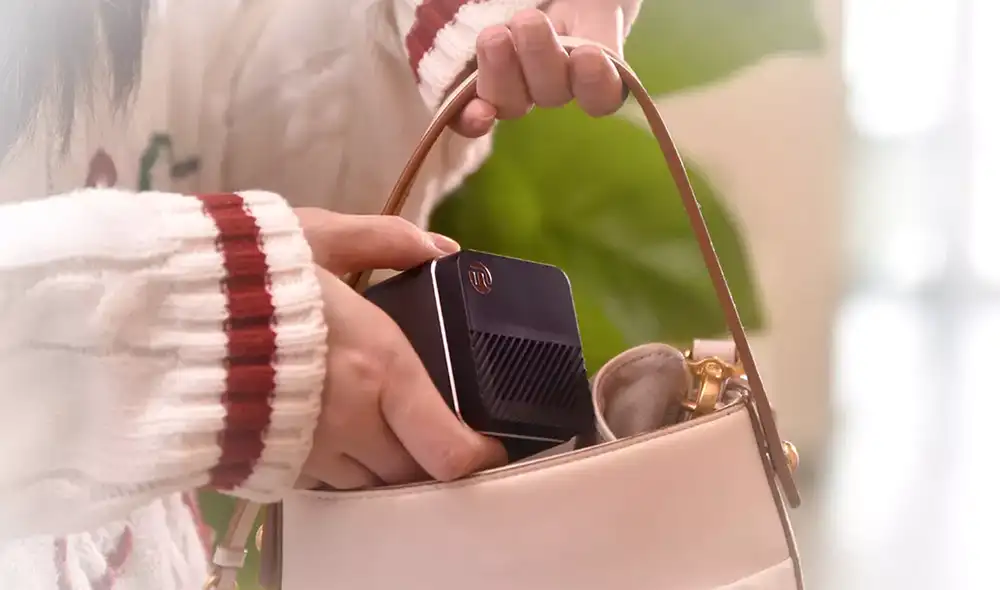 La mini PC se puede transportar fácilmente. Foto: Xiaomi