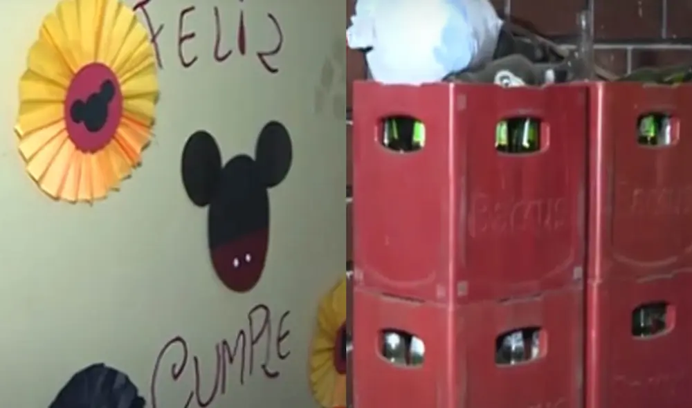 Fiesta de cumpleaños en Bellavista inició en horas de la tarde. Foto: Captura Panamericana. Fiesta de cumpleaños en Bellavista inició en horas de la tarde. Foto: Captura Panamericana.