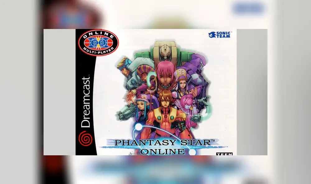 Phantasy Star Online se estrenó en Dreamcast en 2001.