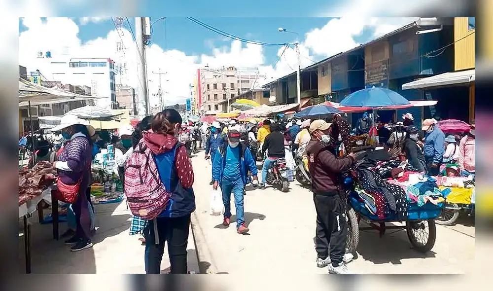 Aglomeración. Mercados, focos de infección.