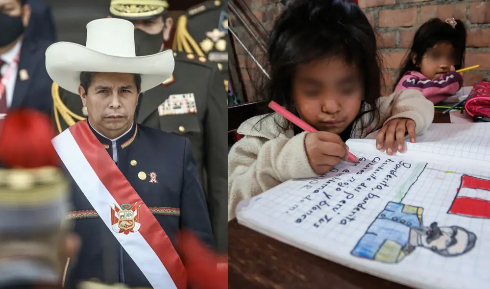 Pedro Castillo ofreció este miércoles su primer mensaje a la nación como presidente de la República. Durante su discurso, se refirió a la educación en el país.