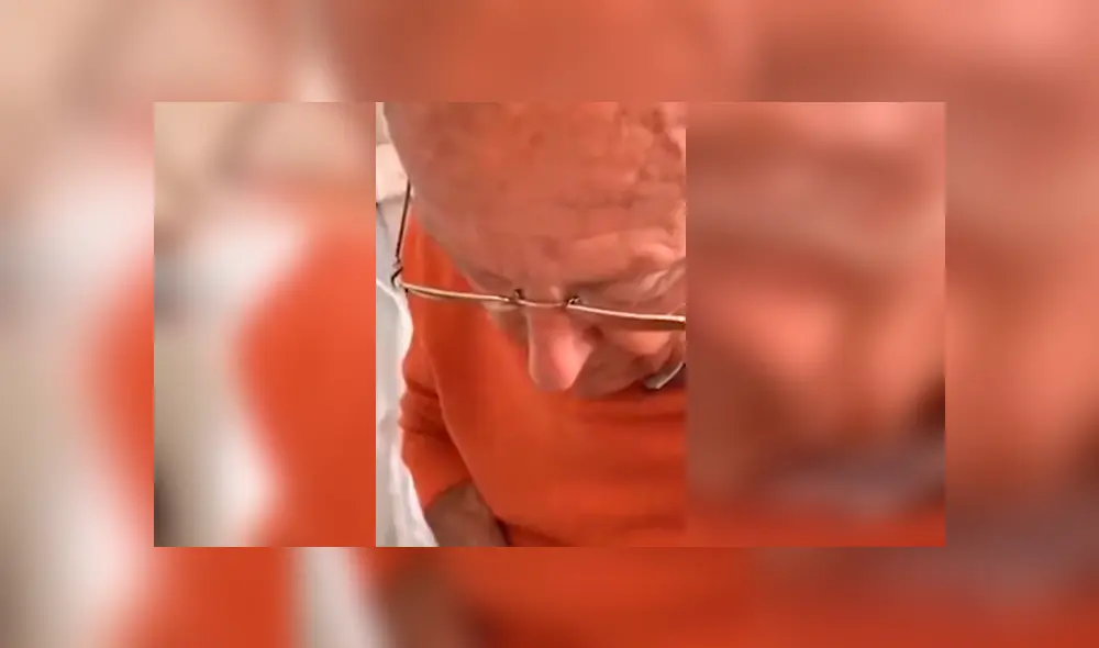 Joven había salido de una operación y su abuelo la sorprendió con tierno gesto que ha conmovido a varios usuarios de Facebook