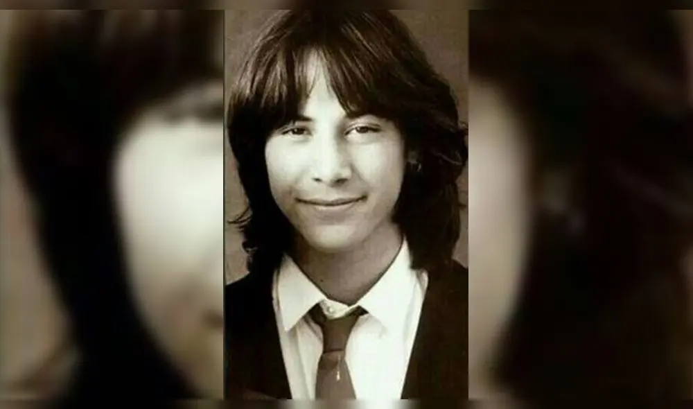 Keanu Reeves y las fotos de su infancia que circulan en la red Keanu Reeves y las fotos de su infancia que circulan en la red
