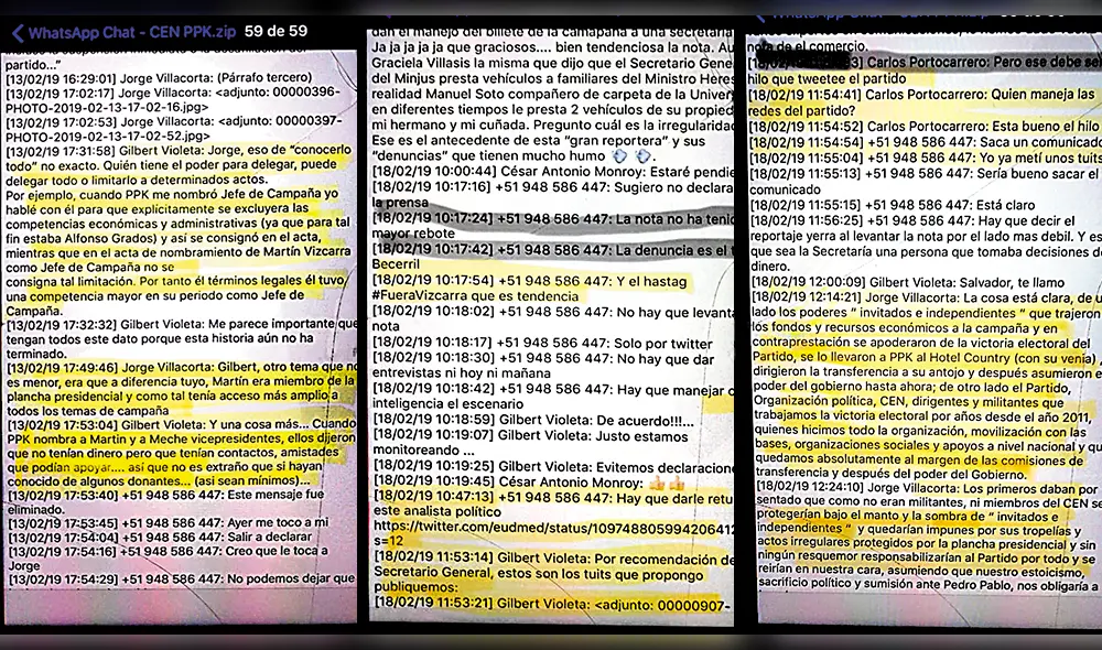 Congresistas y dirigentes de PpK tramaron contra Martín Vizcarra  [FOTOS]