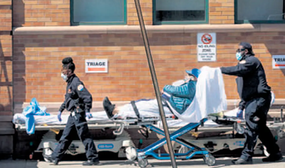 New York se convirtió en el foco de la pandemia. Foto: EFE