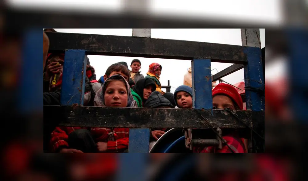 Más de 6 mil niños huyen diariamente de la guerra civil en Siria. Foto: AFP Más de 6 mil niños huyen diariamente de la guerra civil en Siria. Foto: AFP