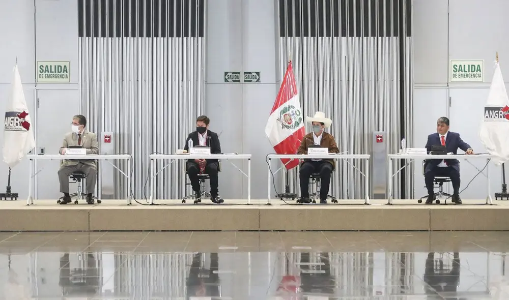 El último jueves, Bellido se pronunció en el Gore Ejecutivo. Foto PCM El último jueves, Bellido se pronunció en el Gore Ejecutivo. Foto PCM