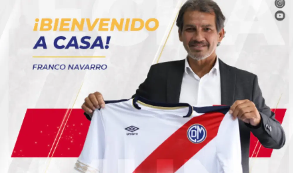 Franco Navarro dirigió en UTC la última temporada. Foto: Municipal