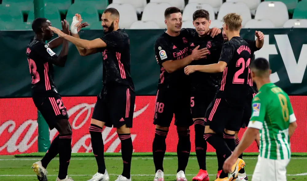 Real Madrid venció 3-2 a Real Betis en el marco de la fecha 3 de LaLiga Santander. | Foto: EFE Real Madrid venció 3-2 a Real Betis en el marco de la fecha 3 de LaLiga Santander. | Foto: EFE