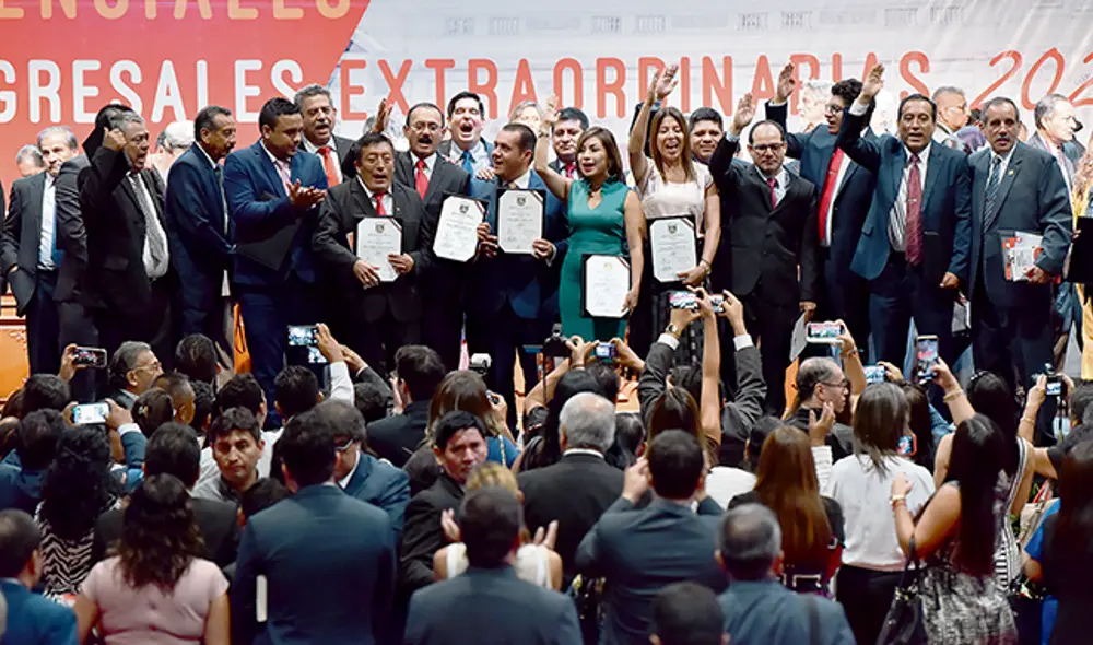 Podemos Perú y Fuerza Popular con más apoyo limeño, UPP y APP del interior