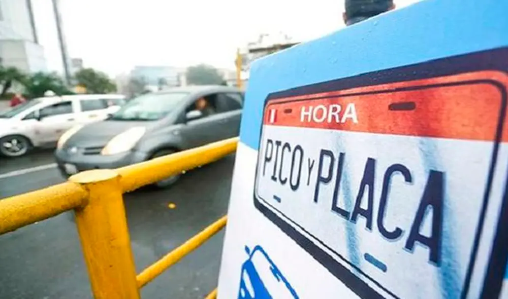 Horarios de Pico y placa para hoy, miércoles 30 de octubre de 2019