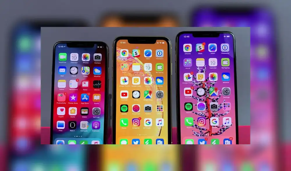 La triple cámara del Xiaomi Mi 9T Pro es situada por encima del iPhone XR.