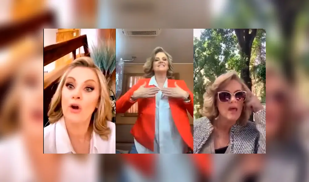 Tiktok es la red social favorita de la actriz. Foto: composición