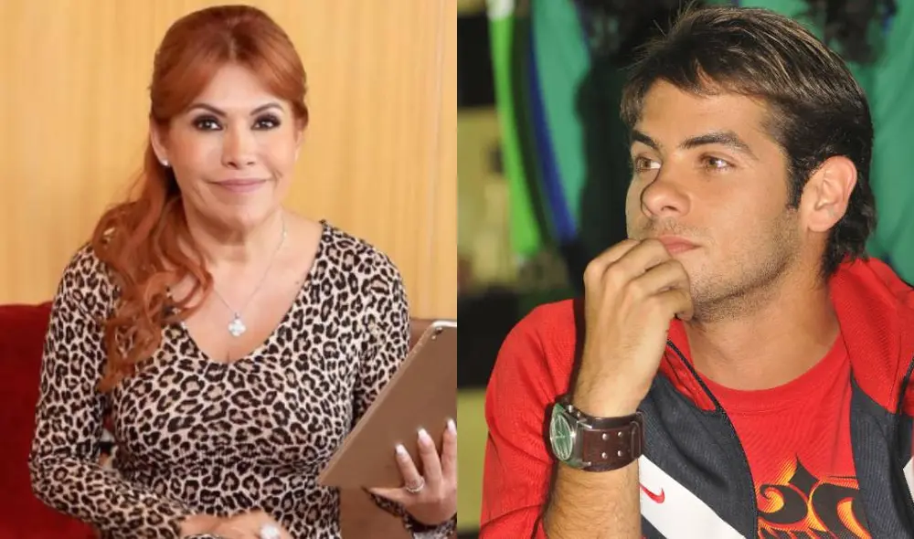 Magaly Medina y Andres Wiesse. Foto: Difusión/La República