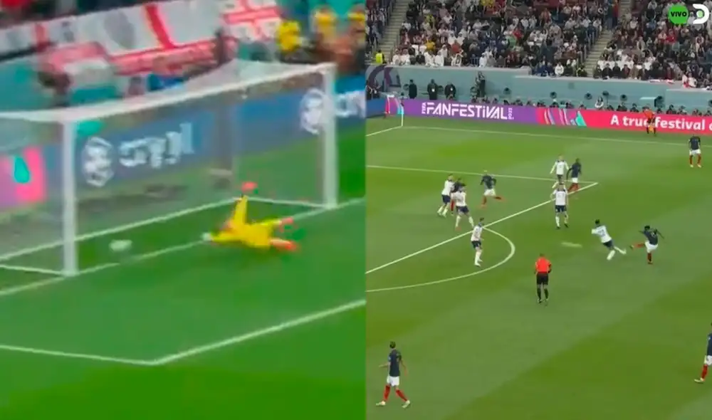 El jugador del Real Madrid anota su primer gol en los Mundiales. Foto: composición LR/DSports