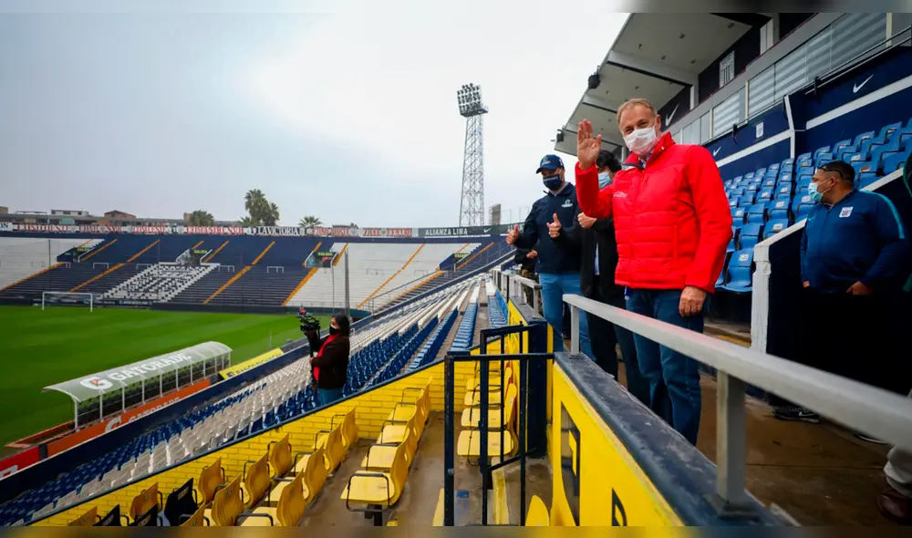 Matute: tomarán pruebas rápidas a personas vulnerables en estadio de Alianza Lima. Foto: Alianza Lima