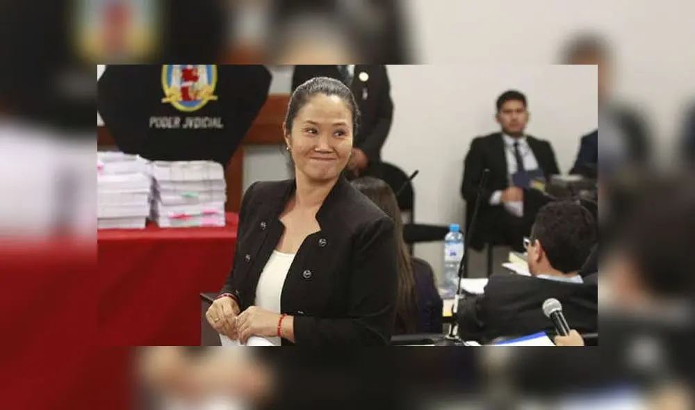 Keiko Fujimori no declará en diligencia a fiscal Domingo Pérez.