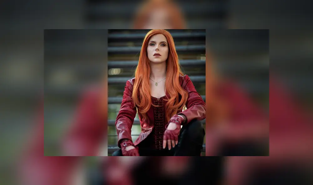 Instagram: Luce atrevido cosplay de Scarlet Witch y fans aseguran que es más bella que Elizabeth Olsen [FOTOS]