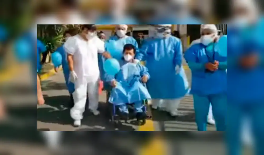 Enfermero logró vencer la COVID-19 tras contagiarse cuando luchaba en primera línea contra la pandemia. Foto: Captura /RPP Enfermero logró vencer la COVID-19 tras contagiarse cuando luchaba en primera línea contra la pandemia. Foto: Captura /RPP