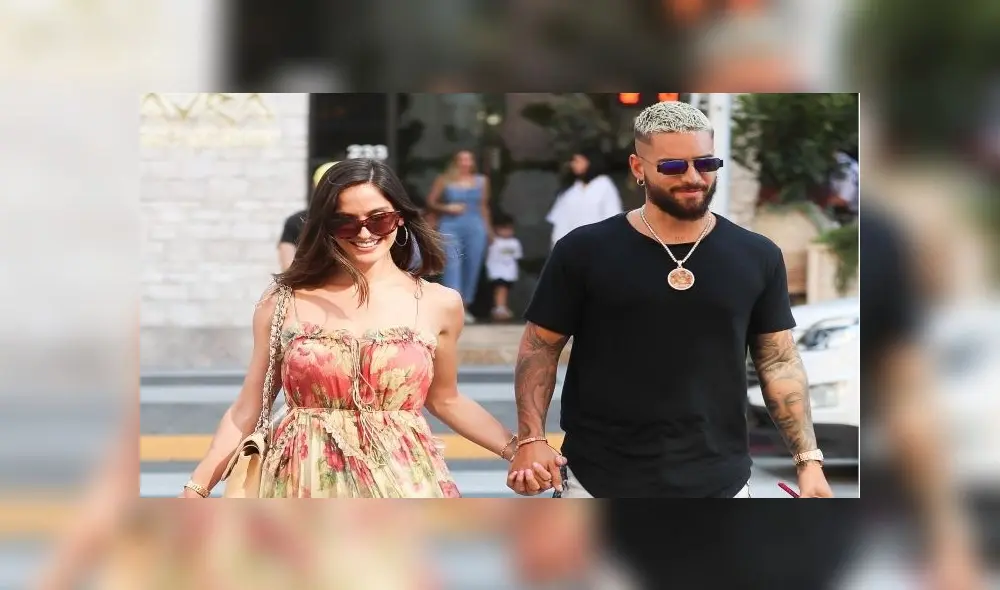 Photo © 2019 Backgrid/The Grosby Group
Spain: Lagencia Grosby
Beverly Hills, CA - Maluma and his girlfriend Natalia Barulich are all smiles as they are spotted leaving lunch at Avra. Photo © 2019 Backgrid/The Grosby Group
Spain: Lagencia Grosby
Beverly Hills, CA - Maluma and his girlfriend Natalia Barulich are all smiles as they are spotted leaving lunch at Avra.