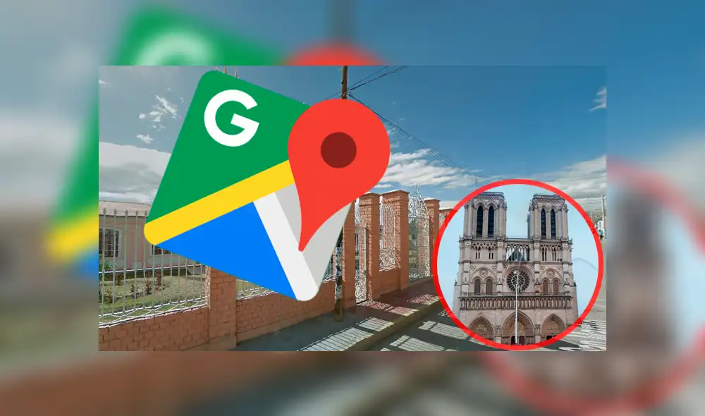 Google Maps: Hallan 'replica' de la catedral de Notre Dame en Perú [FOTOS] 