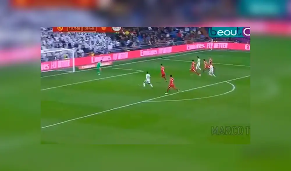 Real Madrid vs Girona EN VIVO: Lucas Vázquez definió a placer para el 1-1 [VIDEO]