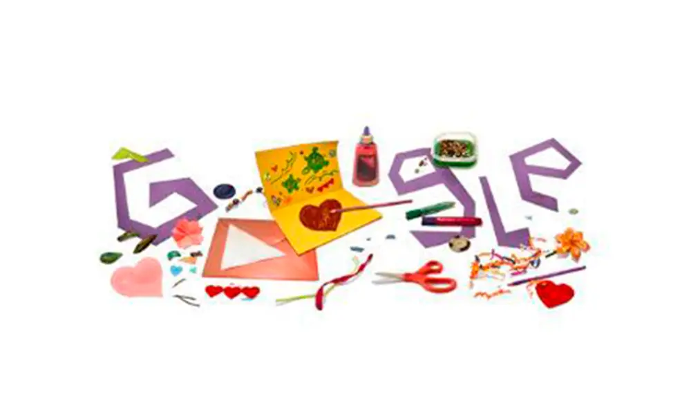 Puedes crear tu propia tarjeta virtual con el nuevo doodle interactivo de Google.