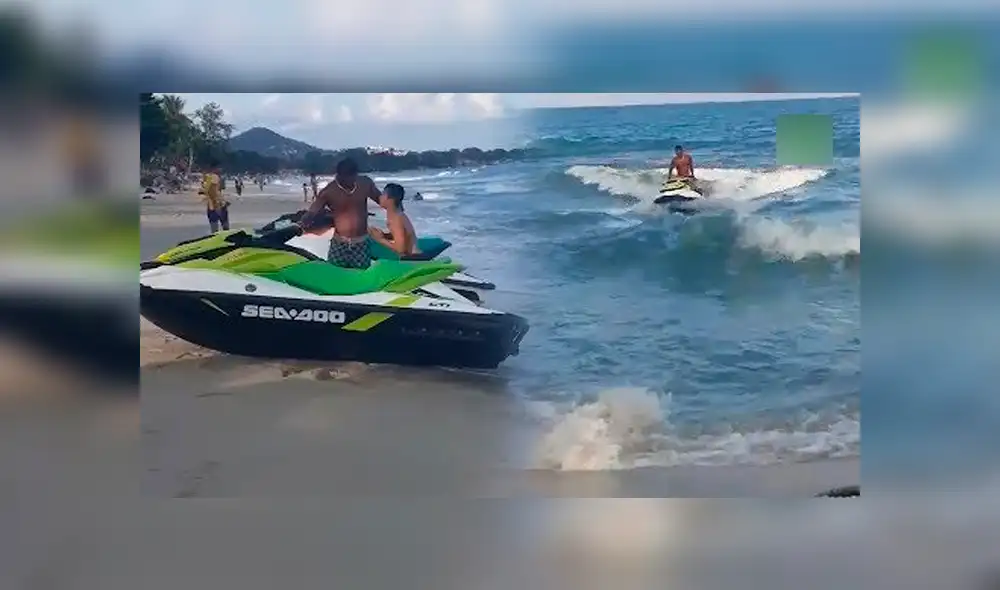 Hombre en moto acuática salva a un niño de ahogarse con increíble maniobra [VIDEO]
