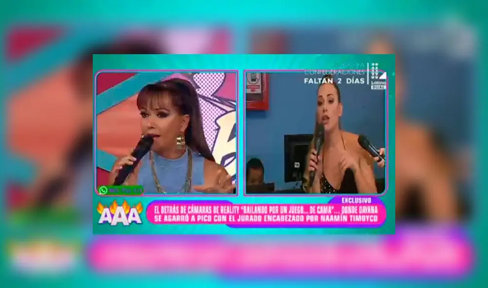Amor amor amor: Dayana Valenzuela se enfrentó a jurados de nuevo reality de baile [VIDEO]