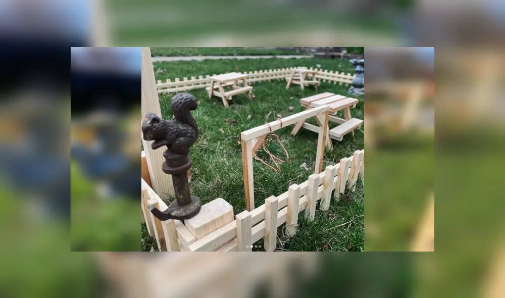 Desliza las imágenes para ver las imágenes del exclusivo restaurante para ardillas. (Foto: Facebook)