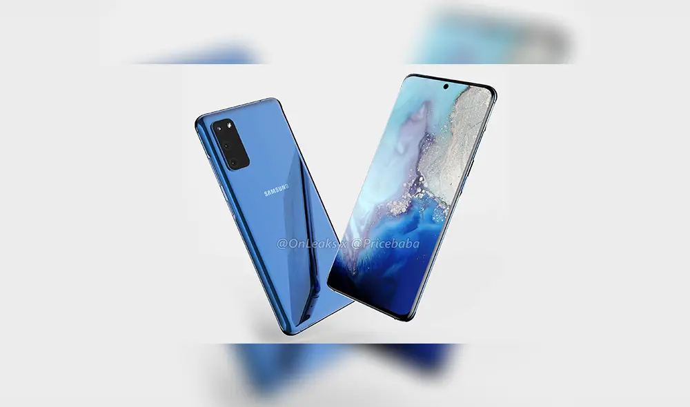 Diseño revelado del próximo Samsung Galaxy S11e.