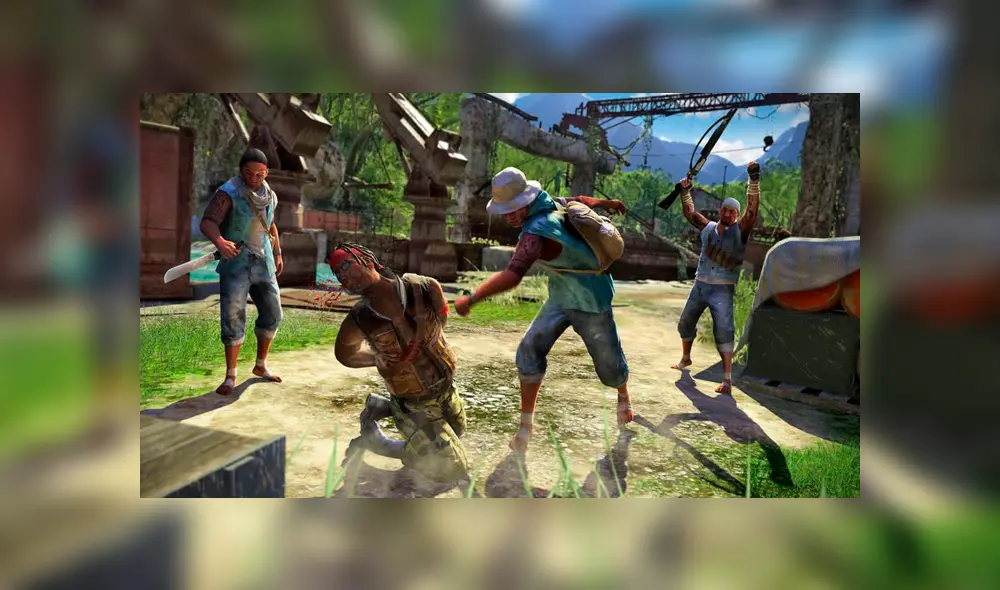 Far Cry 3 es un videojuego de acción y supervivencia que que se desarrolla en el trópico. Foto: Far Cry 3.
